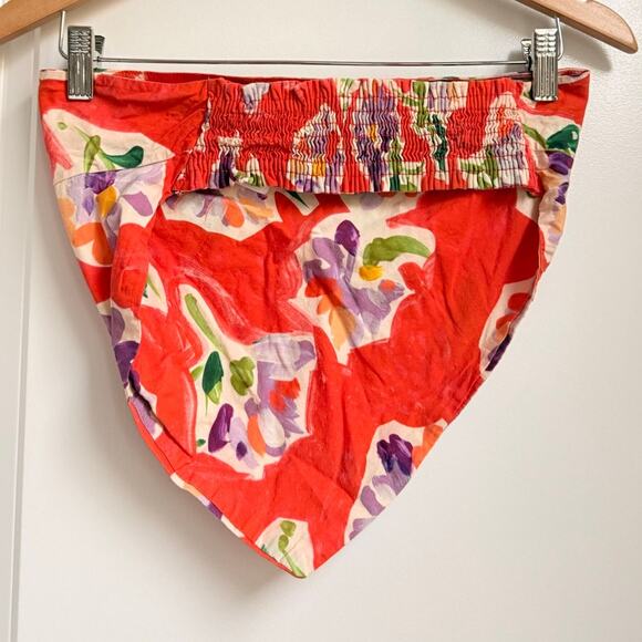 Rays for Days Ivy Top Medium Tropical Hawaii Spring Summer Floral Maximalist - Picture 4 of 6